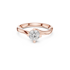 Sleek Solitaire Lab Grown Diamond Ring