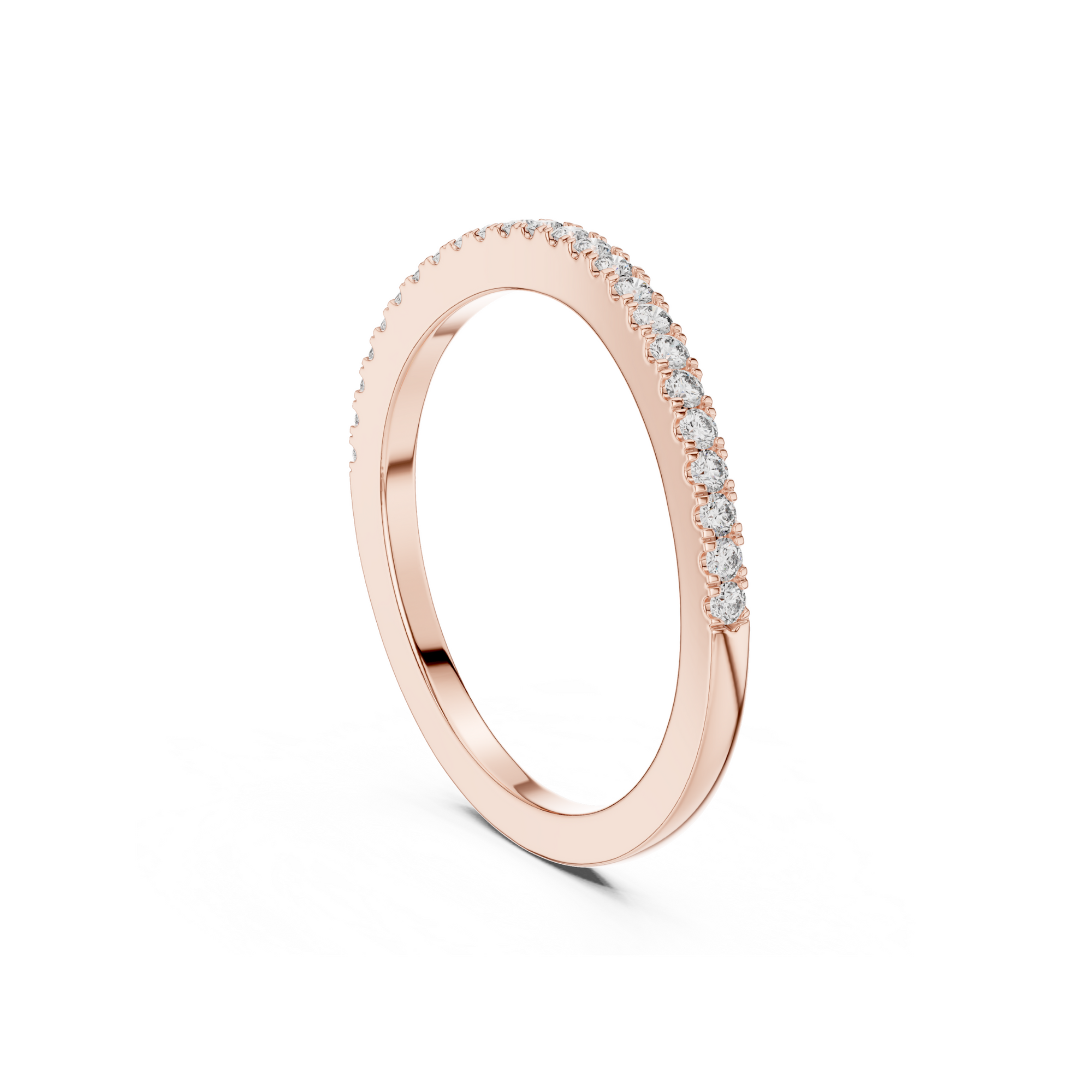 Delicate Lab Grown Diamond  Band