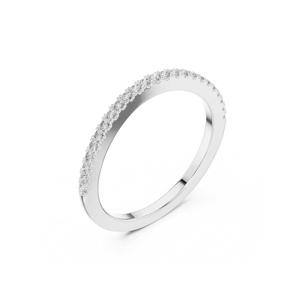 Delicate Lab Grown Diamond  Band