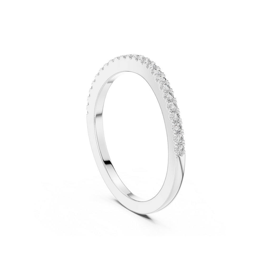 Delicate Lab Grown Diamond  Band