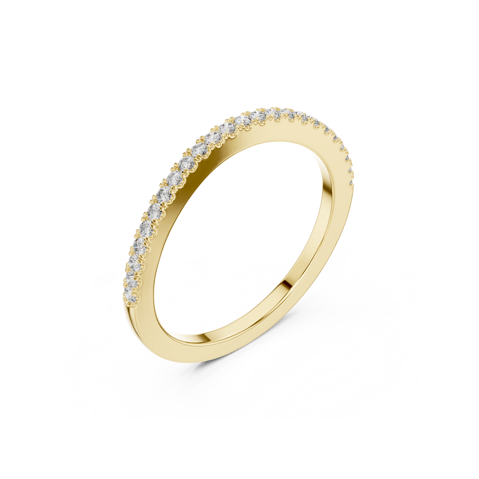 Delicate Lab Grown Diamond  Band