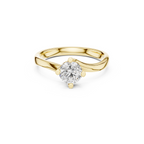 Sleek Solitaire Lab Grown Diamond Ring