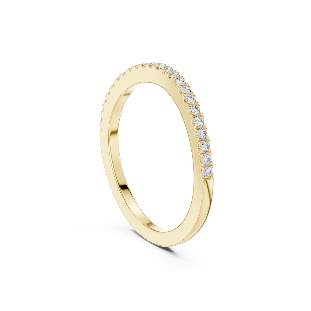 Delicate Lab Grown Diamond  Band