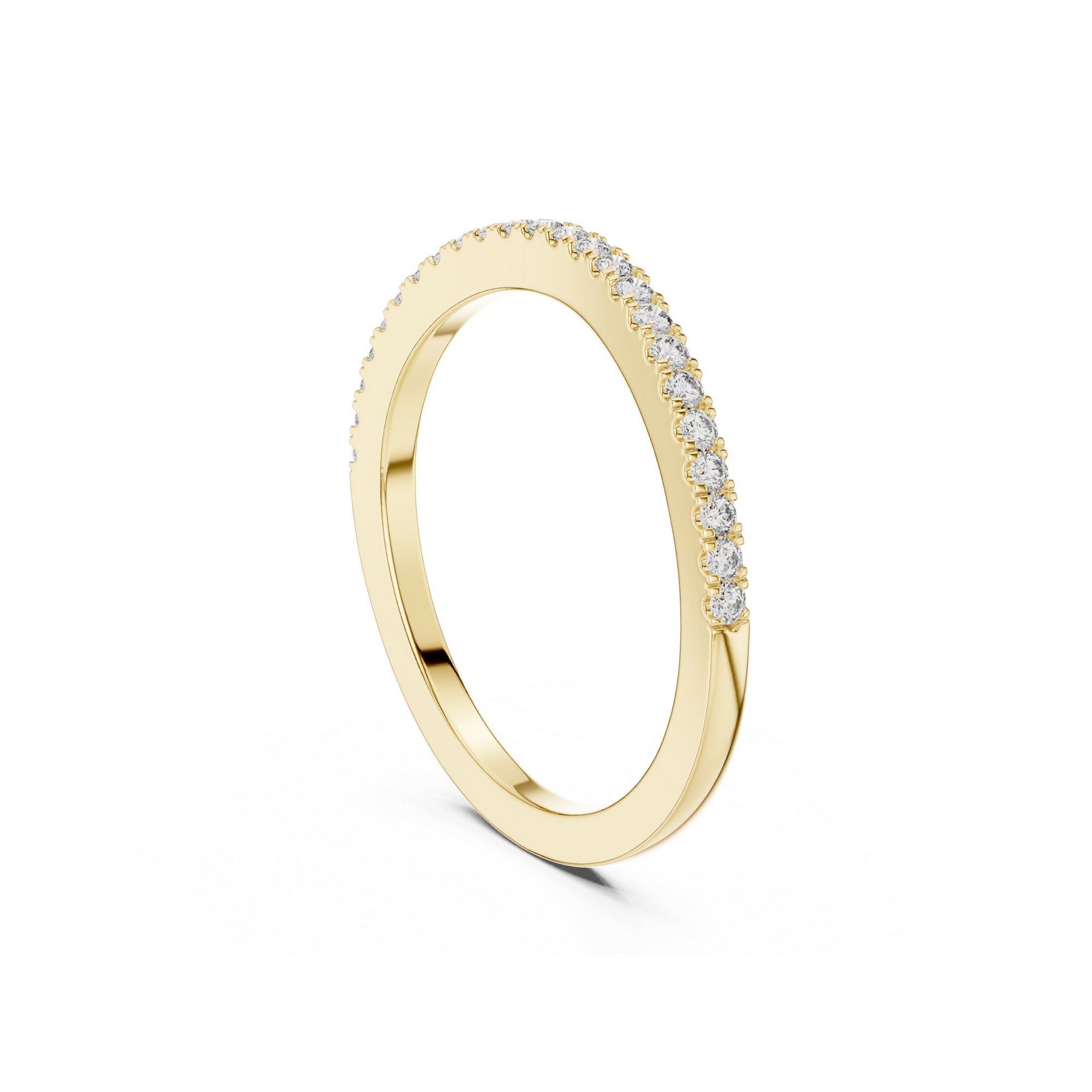 Delicate Lab Grown Diamond  Band