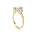 Emerald Cut Lab Grown Diamond Ring